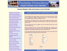 Tablet Screenshot of florida.portsidepromotions.com