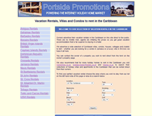 Tablet Screenshot of caribbean.portsidepromotions.com